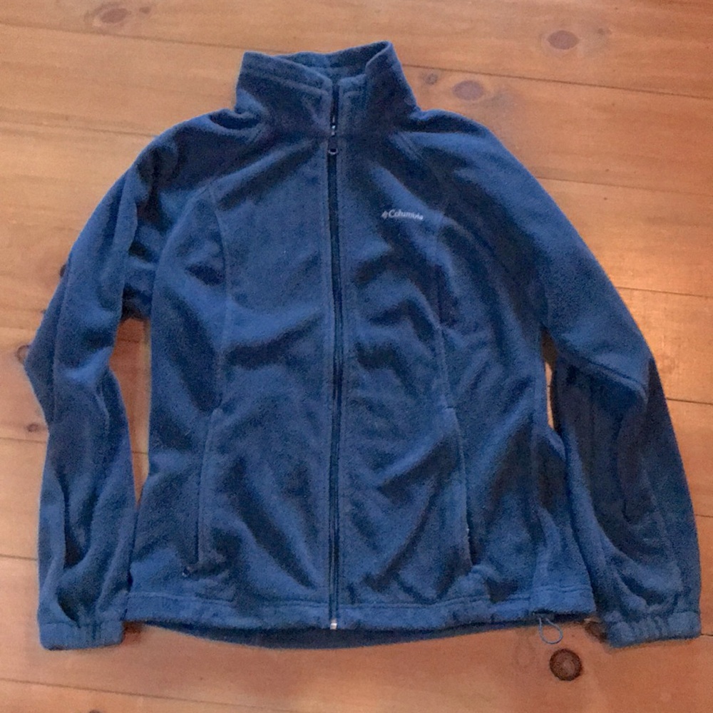 Columbia fleece zip up jacket